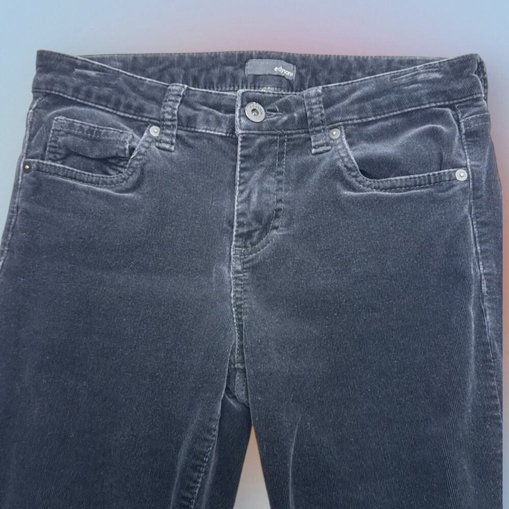EDYSON Women’s 26 Black Straight Leg Corduroy Jeans